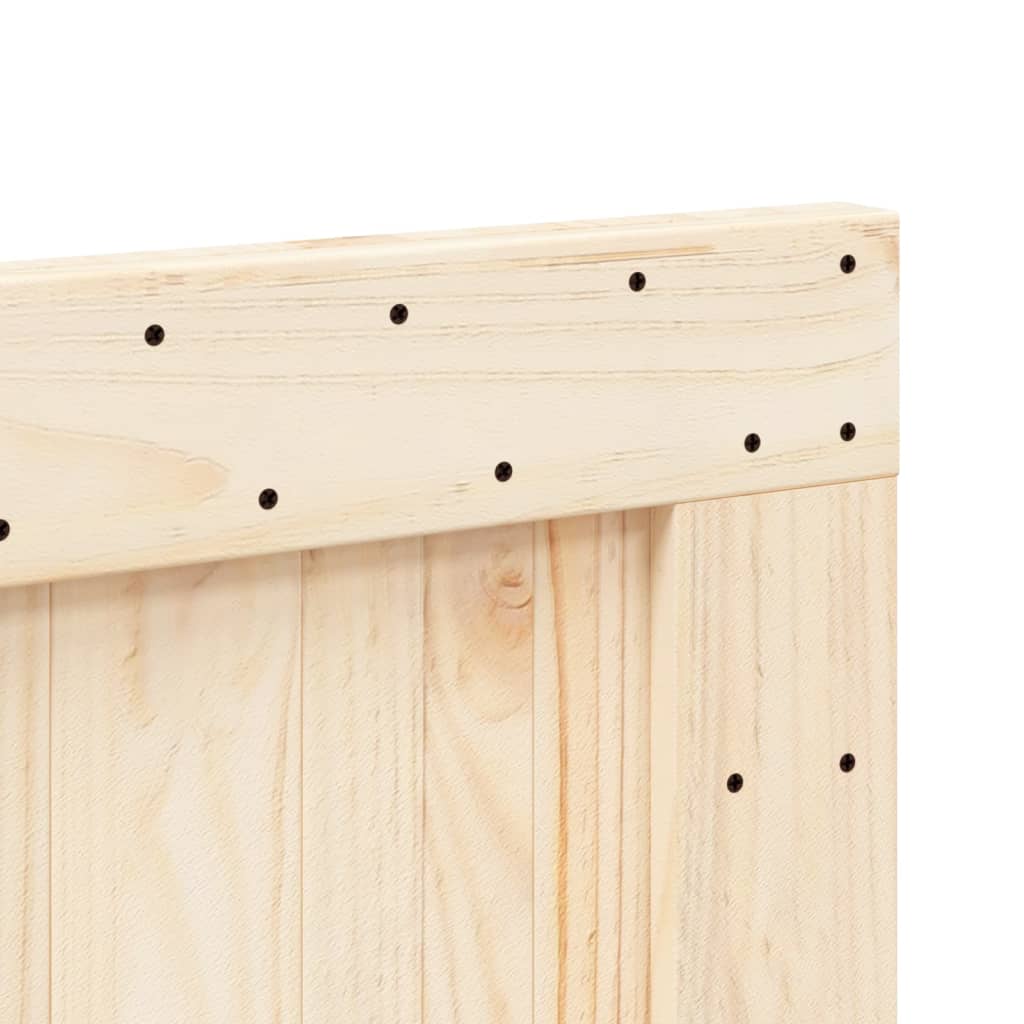 Headboard 100x104 cm Solid Wood Pine