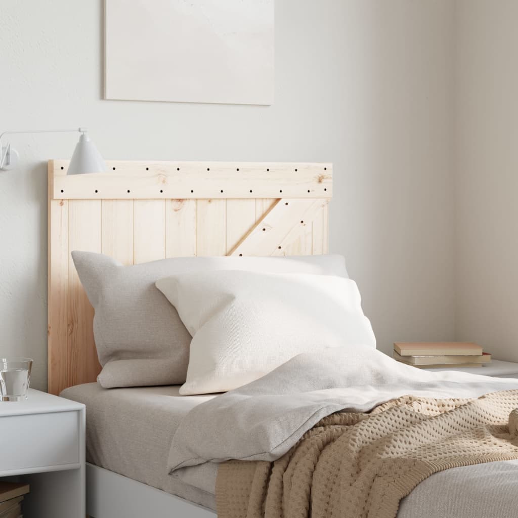 Headboard 80x104 cm Solid Wood Pine