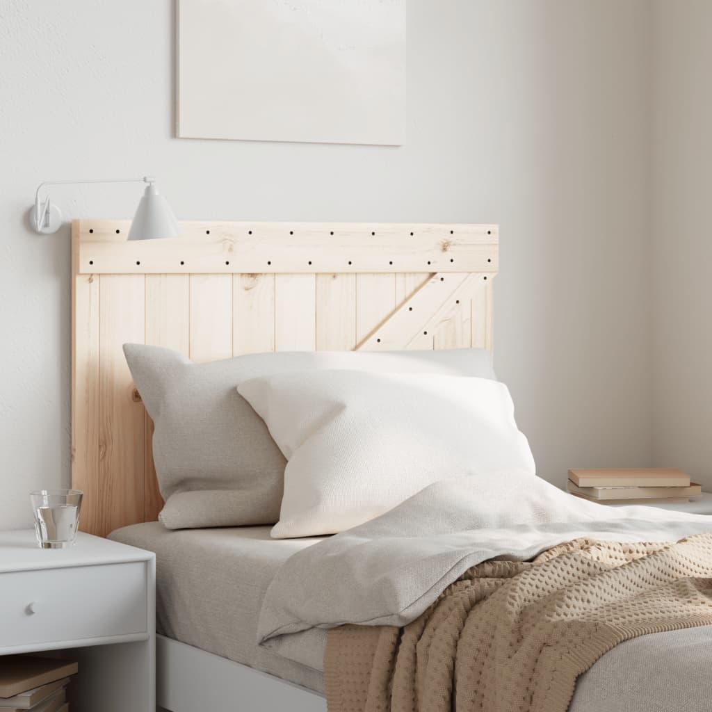 Headboard 90x104 cm Solid Wood Pine