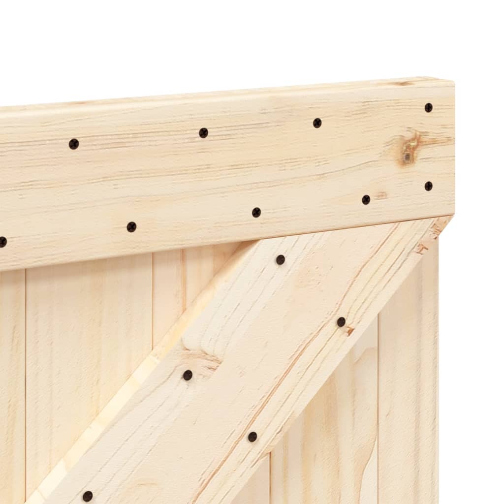 Headboard 100x104 cm Solid Wood Pine