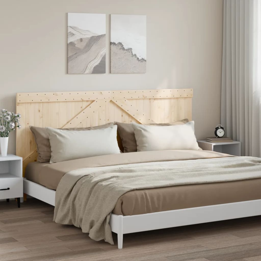 Headboard 200x104 cm Solid Wood Pine