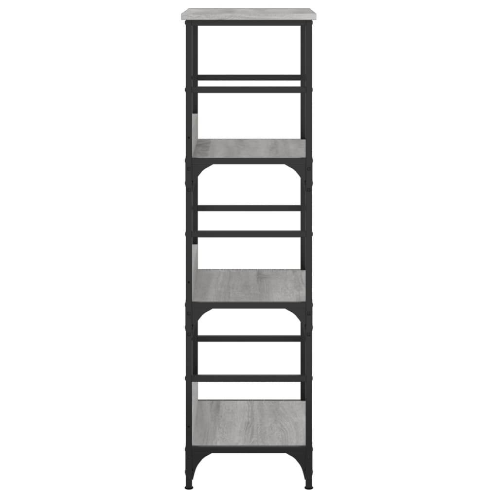 Bookshelf Grey Sonoma 50x33x117.5 cm Engineered Wood