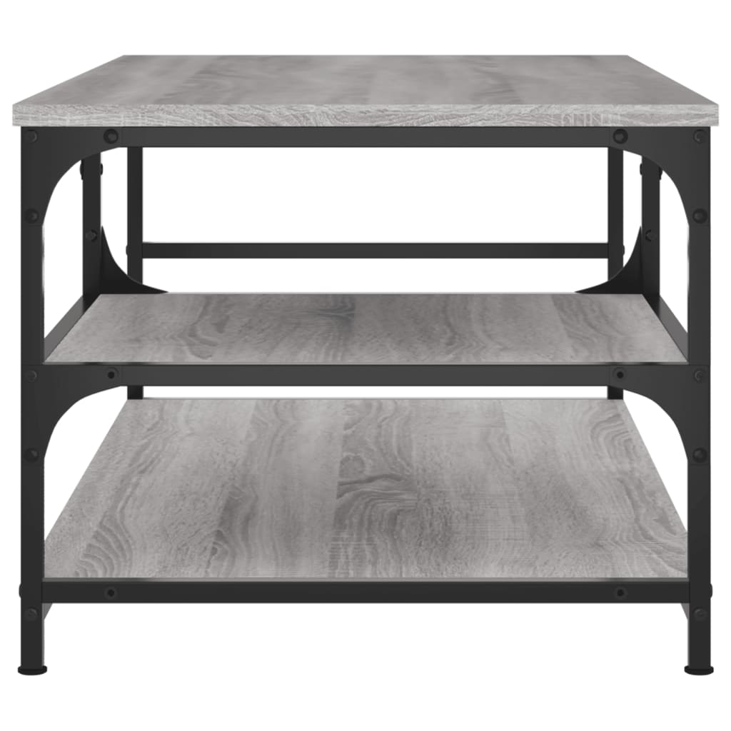 Coffee Table Grey Sonoma 90x49x40 cm Engineered Wood