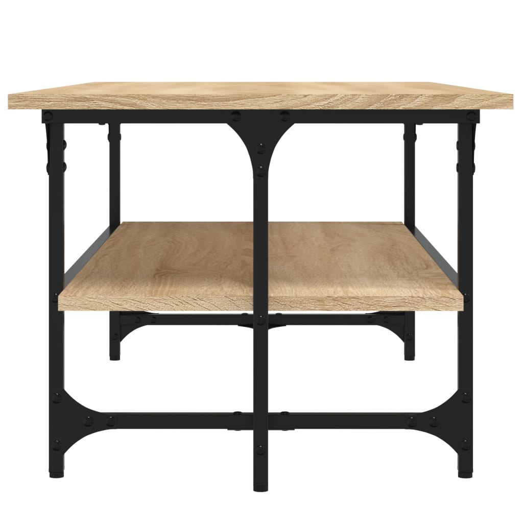 Coffee Table Sonoma Oak 100x50x40 cm Engineered Wood
