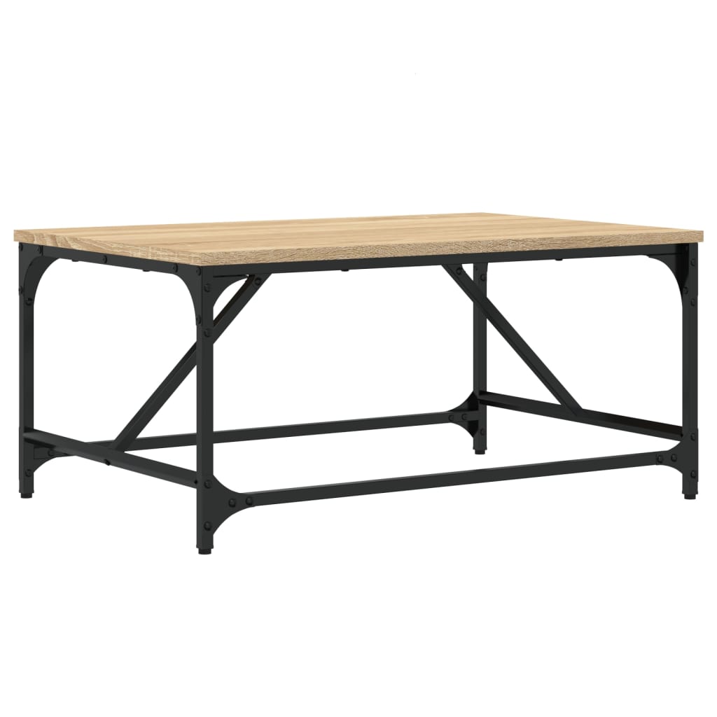 Coffee Table Sonoma Oak 75x50x35 cm Engineered Wood