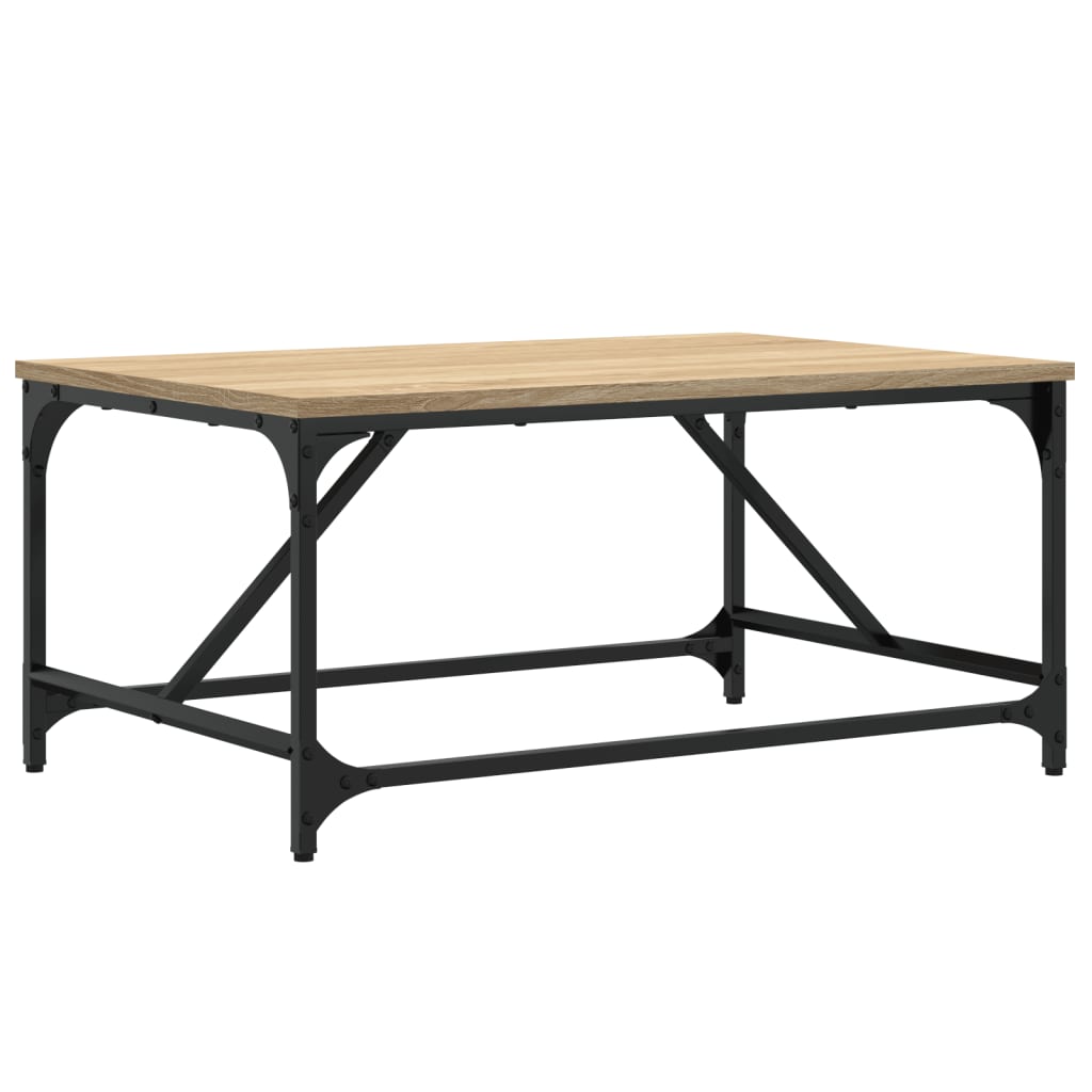 Coffee Table Sonoma Oak 75x50x35 cm Engineered Wood