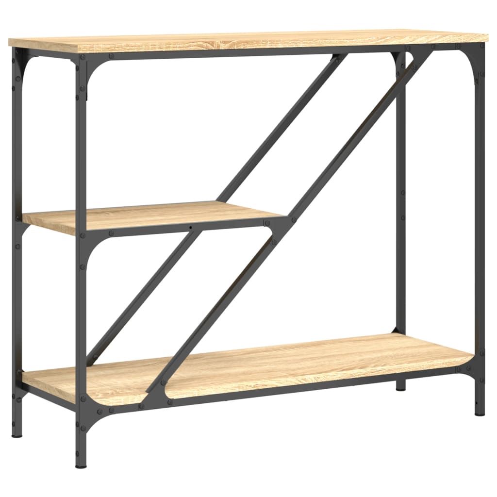Console Table Sonoma Oak 88.5x30x75 cm Engineered Wood