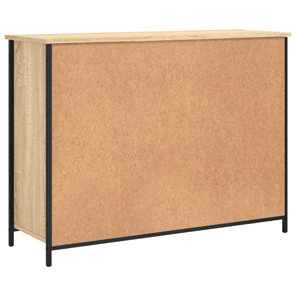 Sideboard Sonoma Oak 100x35x75 cm Engineered Wood