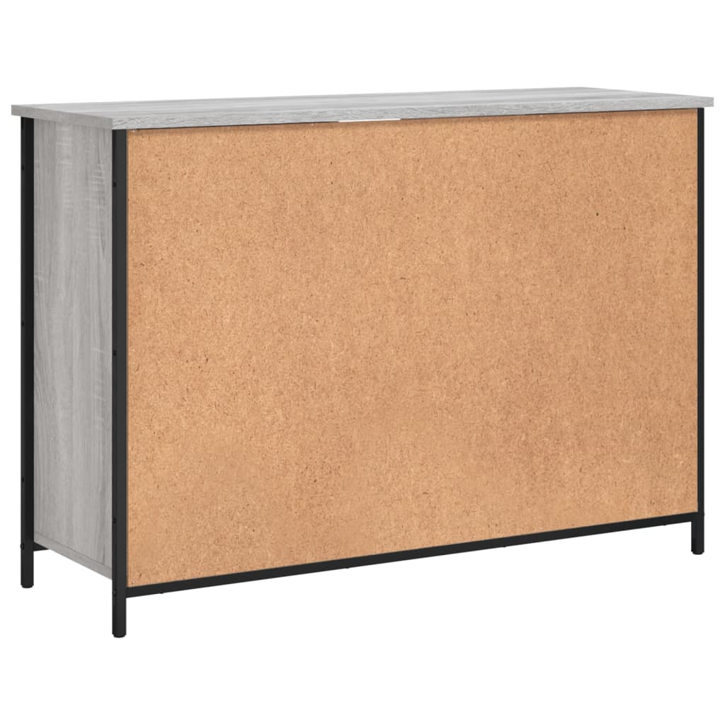 Sideboard Grey Sonoma 100x35x70 cm Engineered Wood