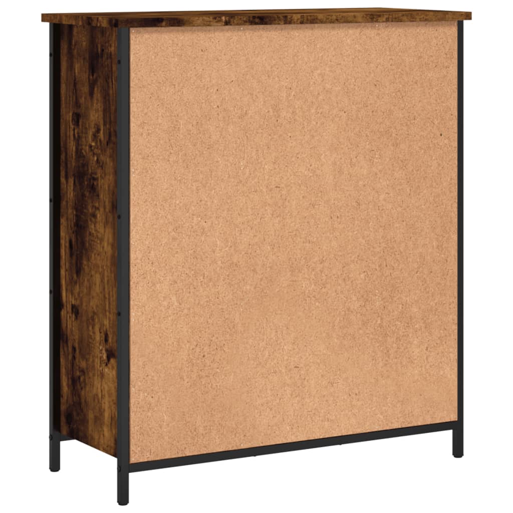 Modern Wooden Sideboard Storage Cabinet Unit With 2 Doors & 2 Drawers Wood