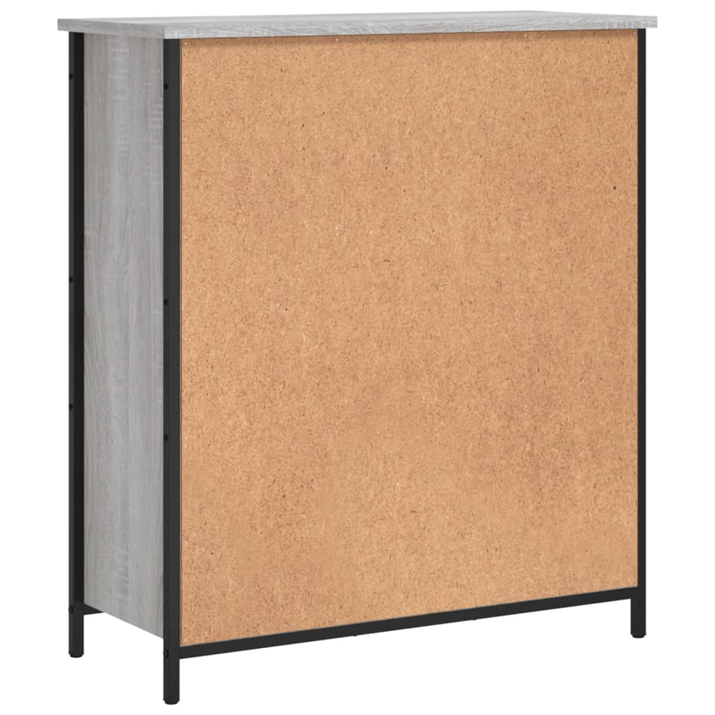 Modern Wooden Sideboard Storage Cabinet Unit With 2 Doors & 2 Drawers Wood