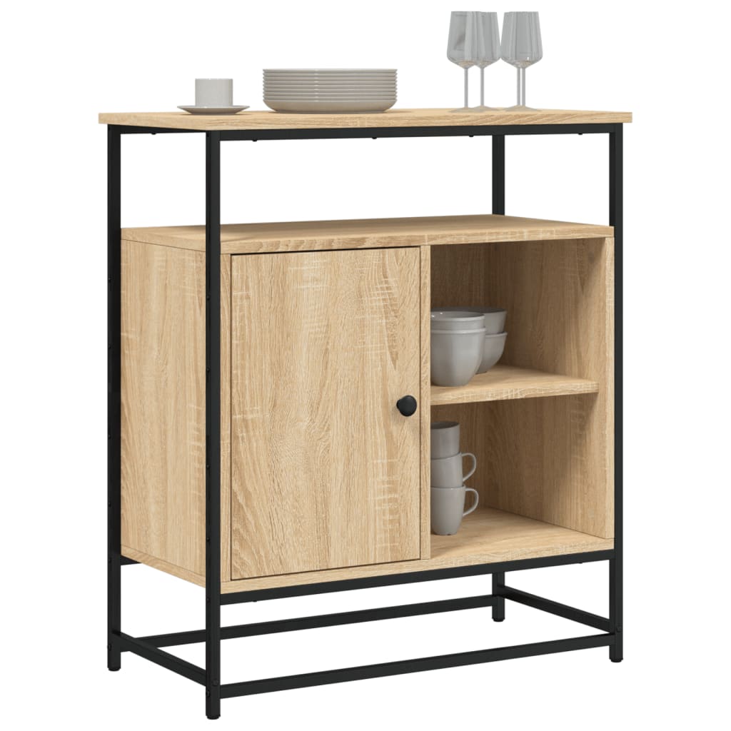 Sideboard Sonoma Oak 69x35x80 cm Engineered Wood