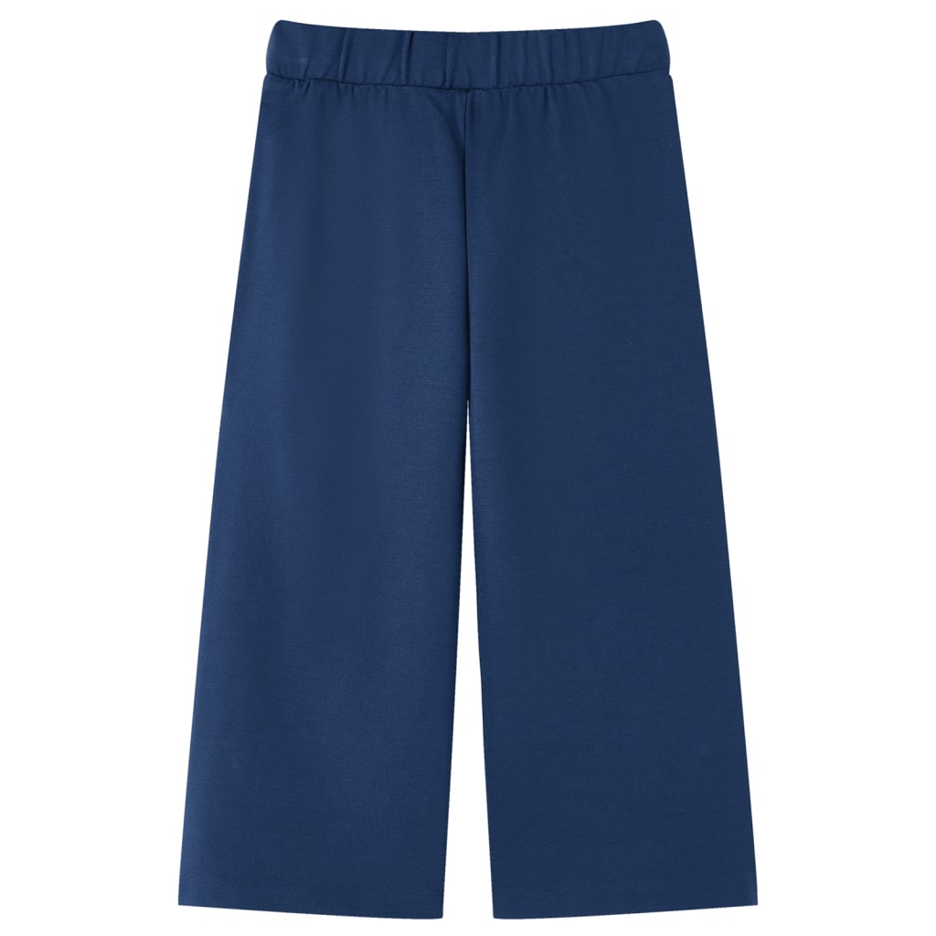 Kids' Pants With Wide Legs Navy 104