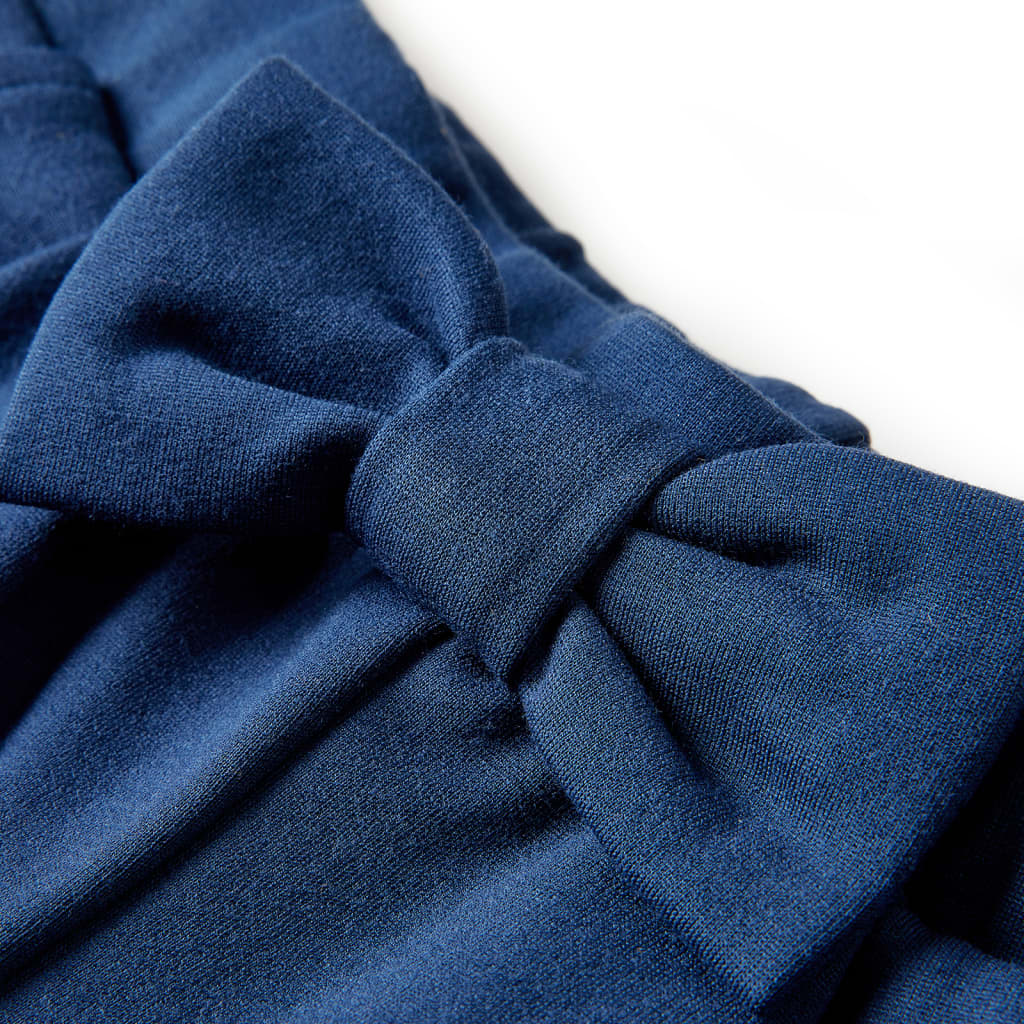 Kids' Pants With Wide Legs Navy 104