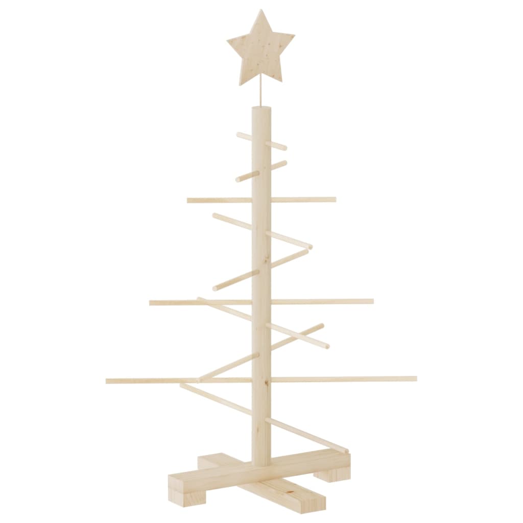 Wooden Christmas Tree For Decoration Solid Wood Pine