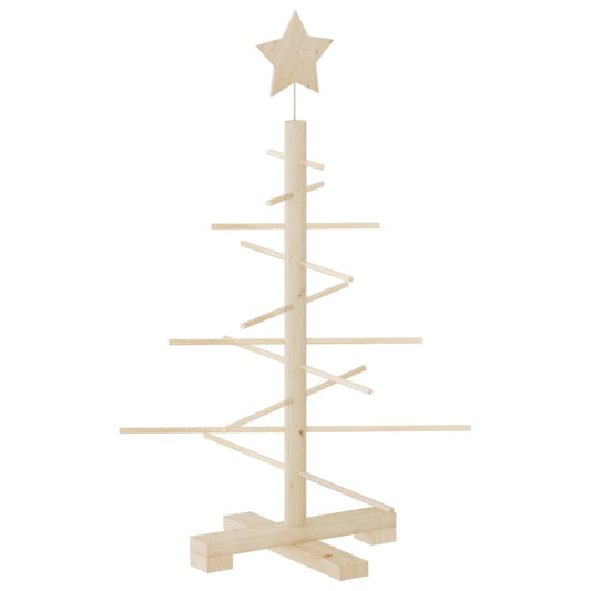Wooden Christmas Tree For Decoration Solid Wood Pine