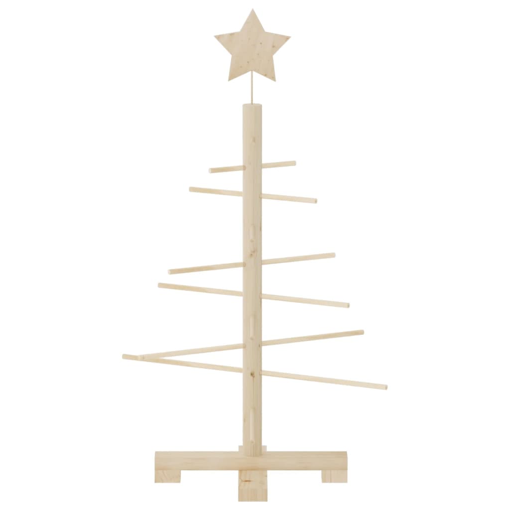Wooden Christmas Tree For Decoration Solid Wood Pine