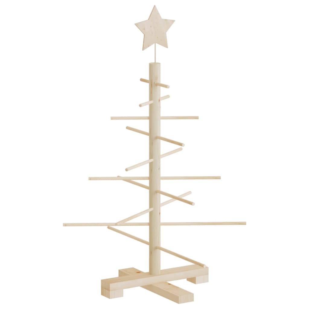 Wooden Christmas Tree For Decoration Solid Wood Pine