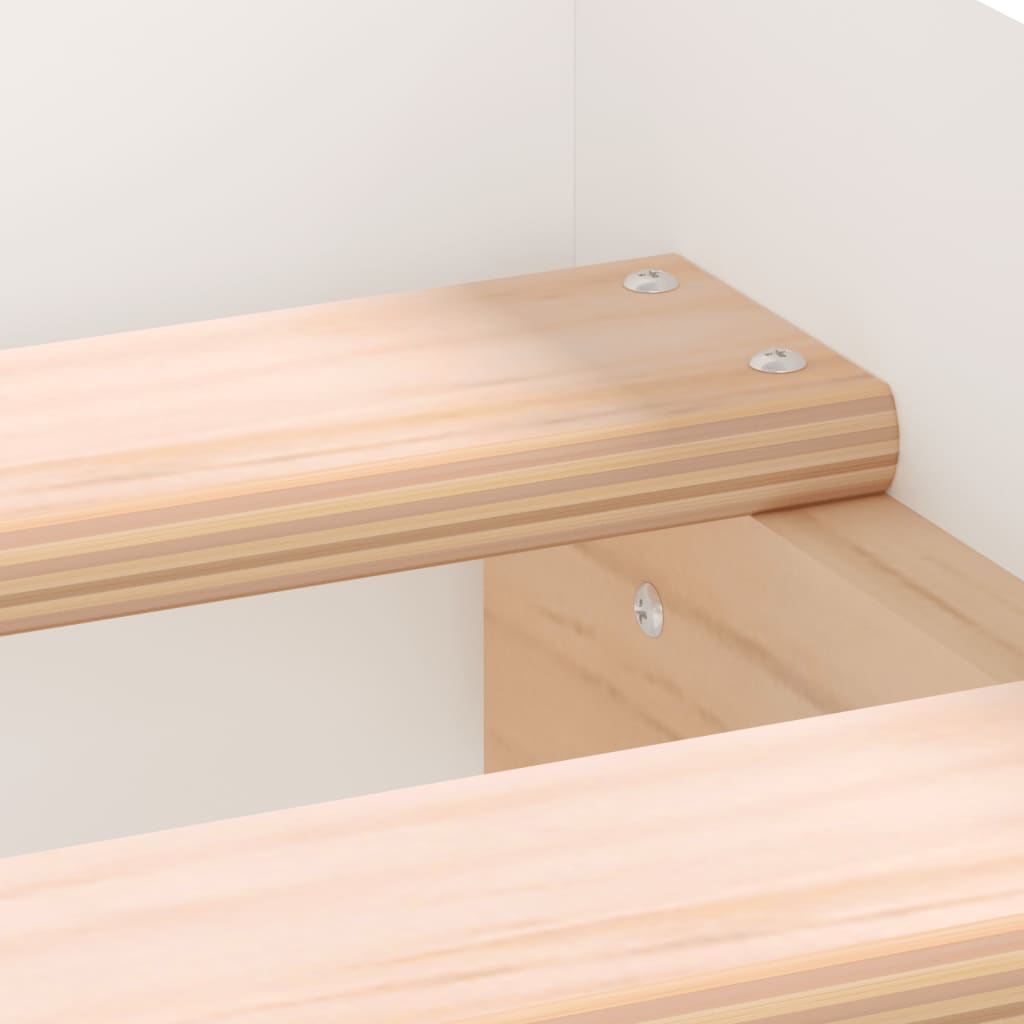 Modern Wooden Single Size 90cm Bed Frame Base With Headboard & Footboard