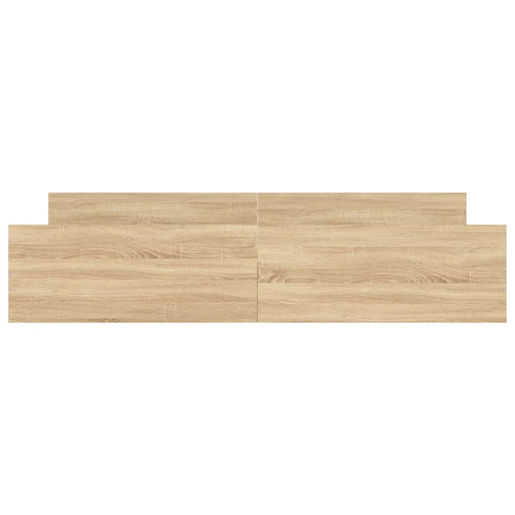 Modern Wooden Emperor Size 2m Bed Frame Base With Headboard & Footboard