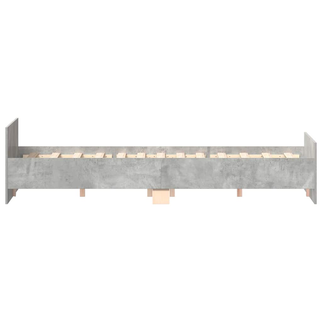 Modern Wooden King Size 150cm Bed Frame Base With Headboard & Footboard