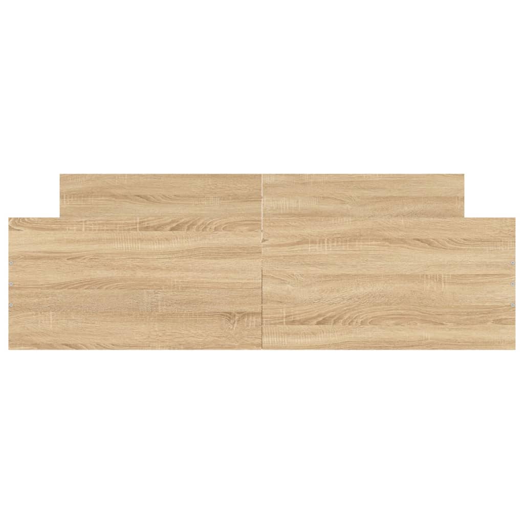 Modern Wooden Queen Size 160cm Bed Frame Base With Headboard & Footboard