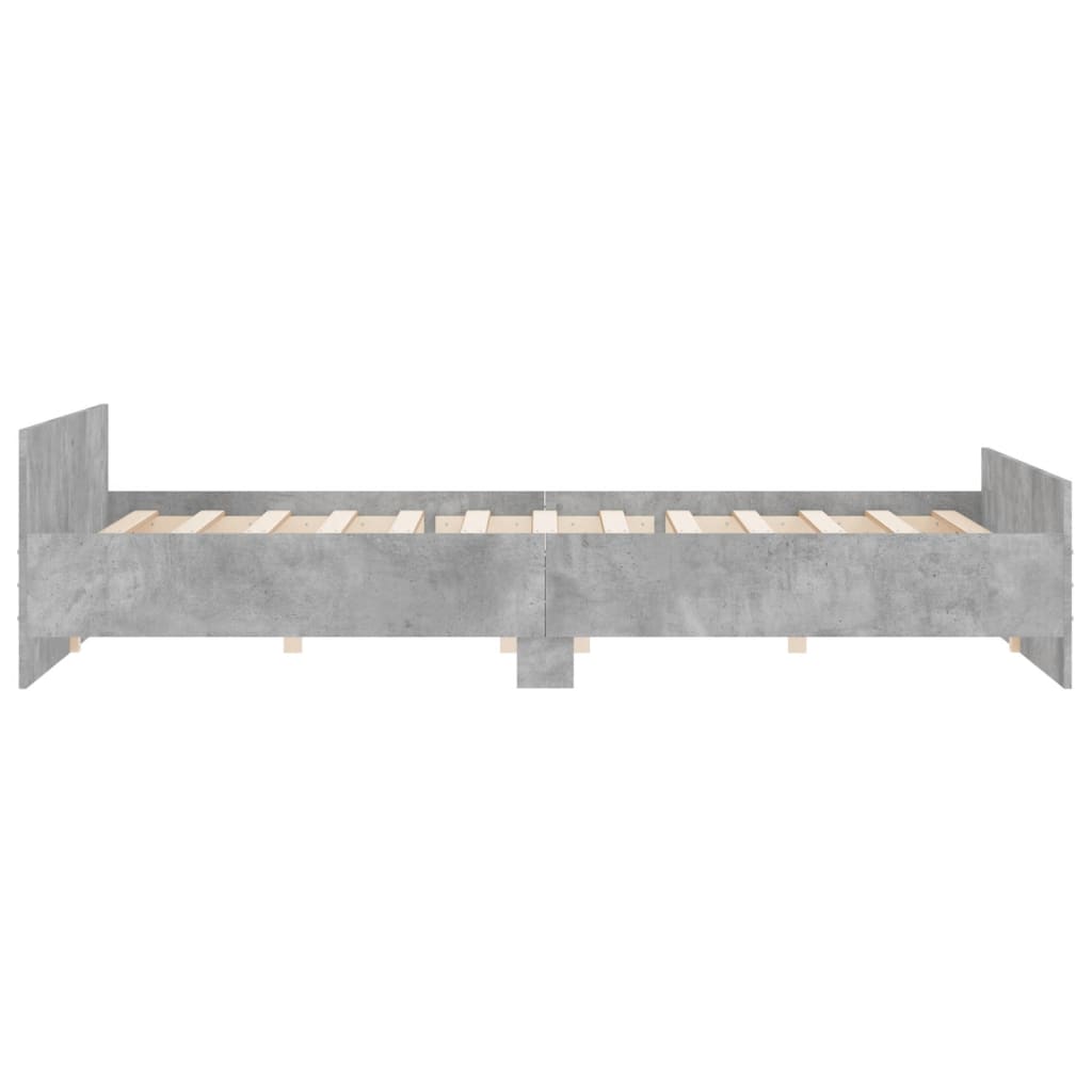 Modern Wooden Super King Size 180cm Bed Frame Base With Headboard & Footboard
