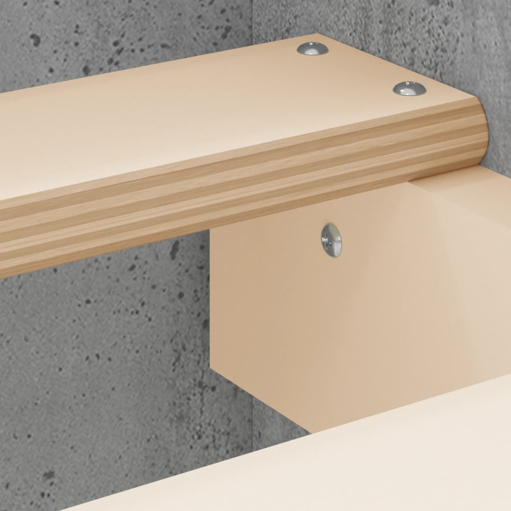 Bed Frame without Mattress Concrete Grey 180x200 cm Super King