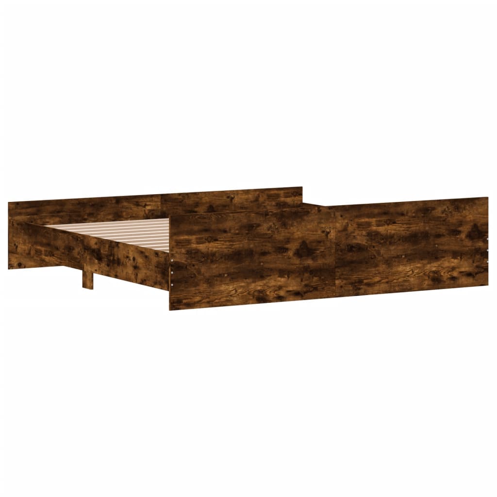 Modern Wooden Super King Size 180cm Bed Frame Base With Headboard & Footboard