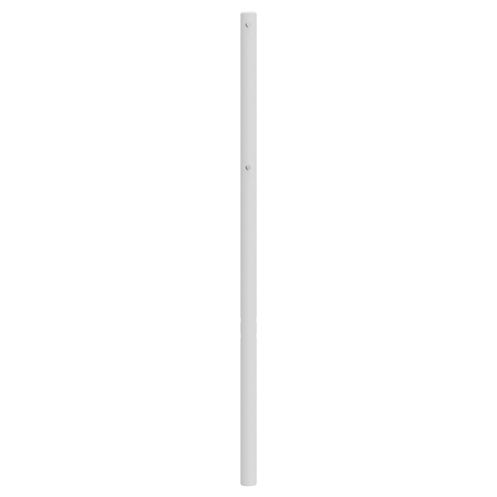 Metal Headboard White 100 cm