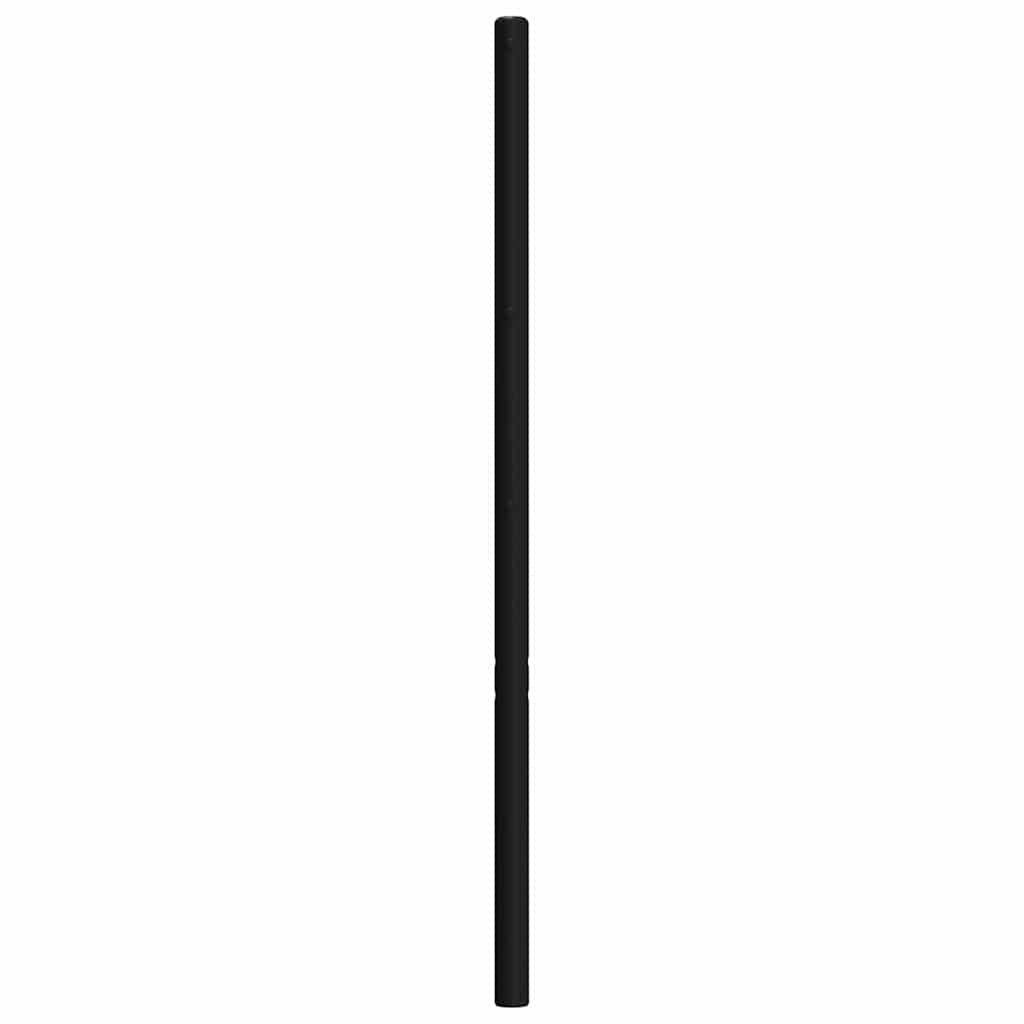 Metal Headboard Black 100 cm