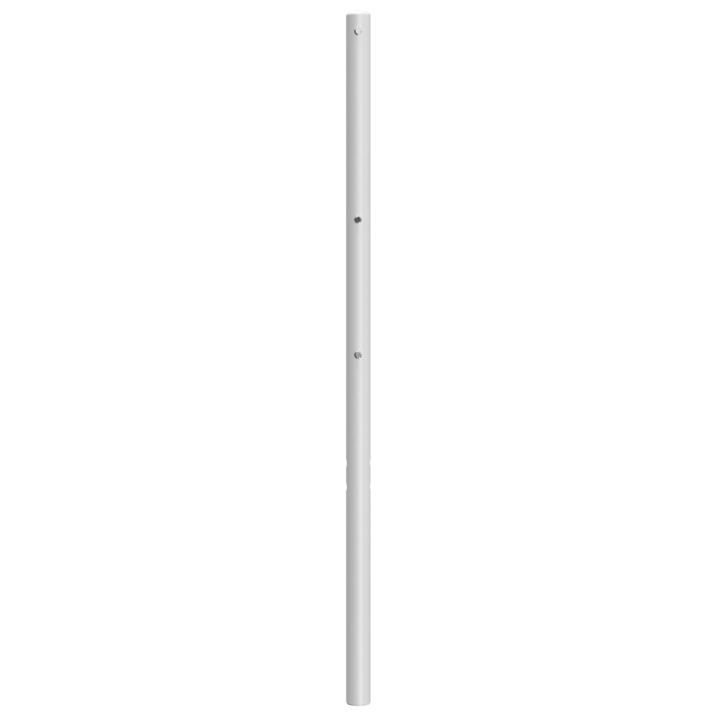 Metal Headboard White 193 cm