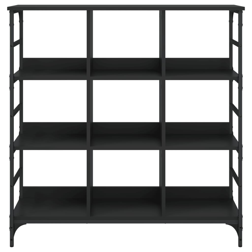Sideboard Black 102x32x103.5 cm Engineered Wood