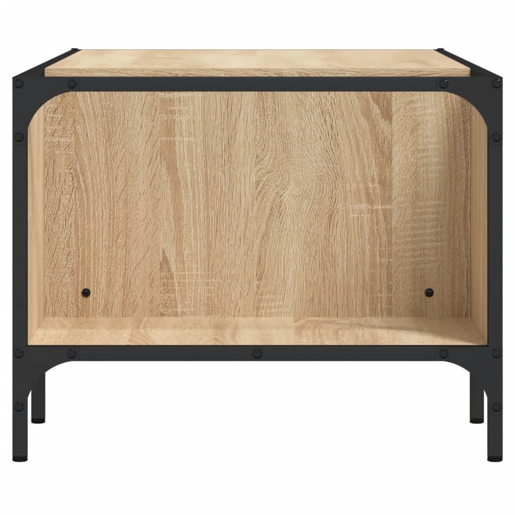 Coffee Table with Rack Sonoma Oak 100x51x40 cm Engineered Wood