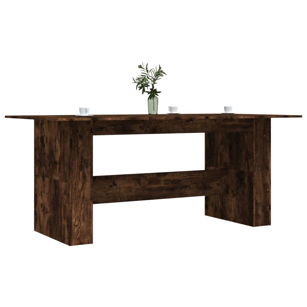 Modern Wooden Large 6 Person Dining Dinner Table Wood Kitchen Tables