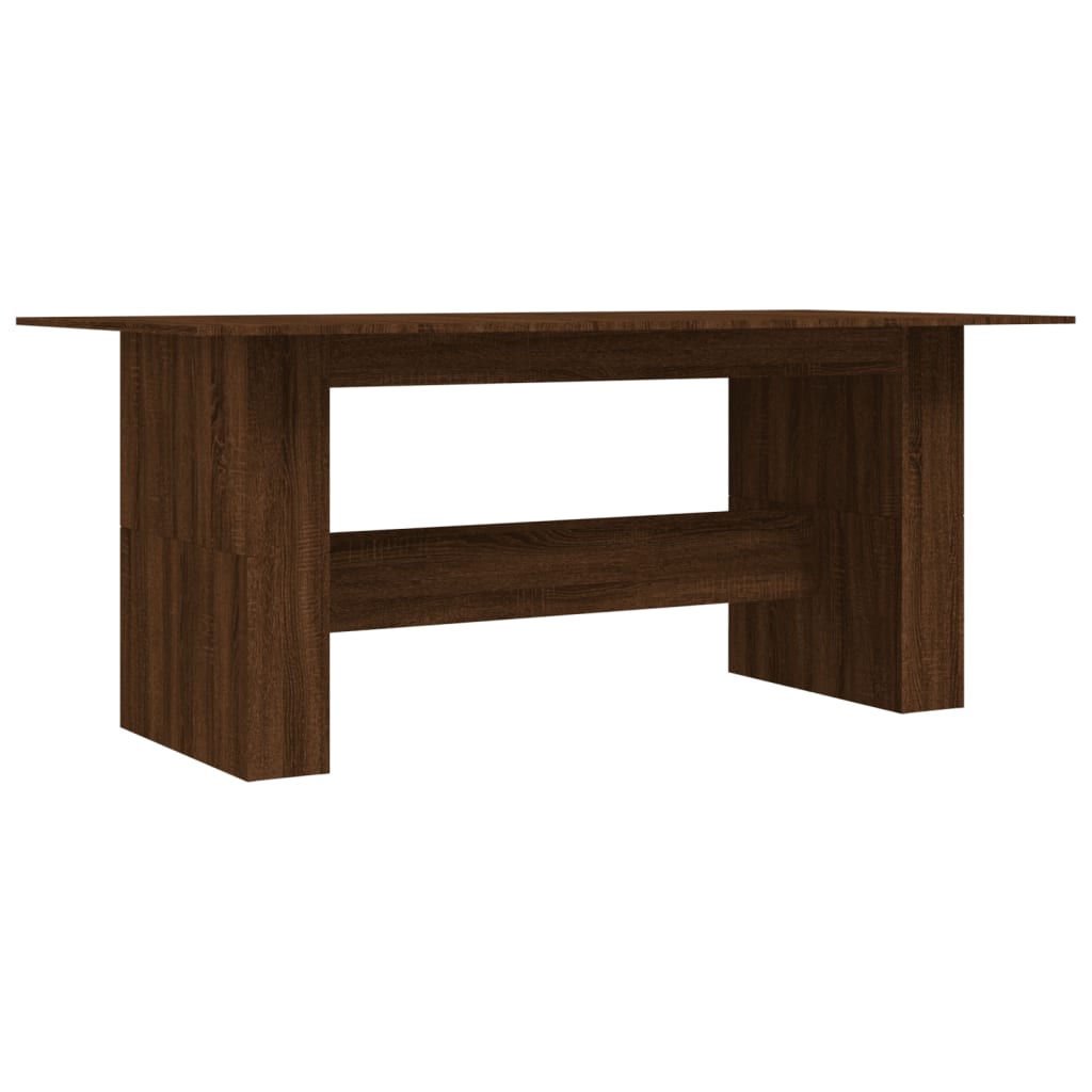 Modern Wooden Large 6 Person Dining Dinner Table Wood Kitchen Tables