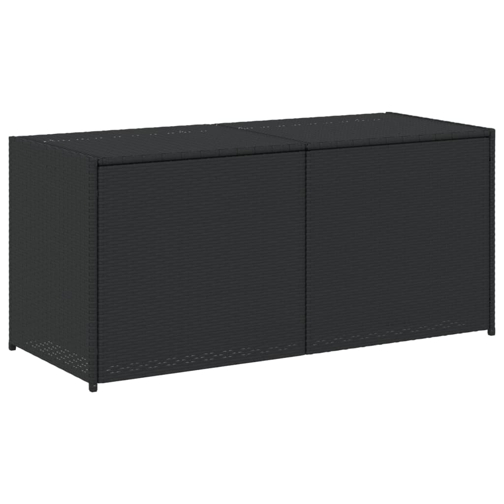 Outdoor Patio Poly Rattan 238L Garden Storage Box Cushion Boxes Cabinet Unit