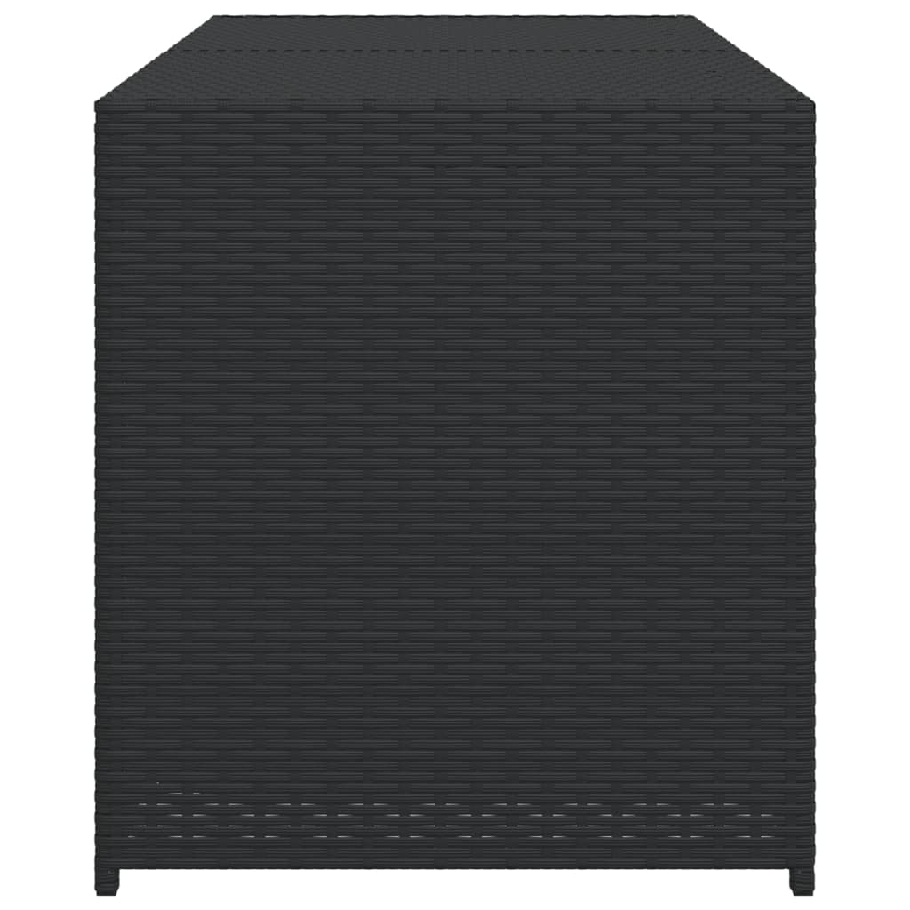 Outdoor Patio Poly Rattan 238L Garden Storage Box Cushion Boxes Cabinet Unit