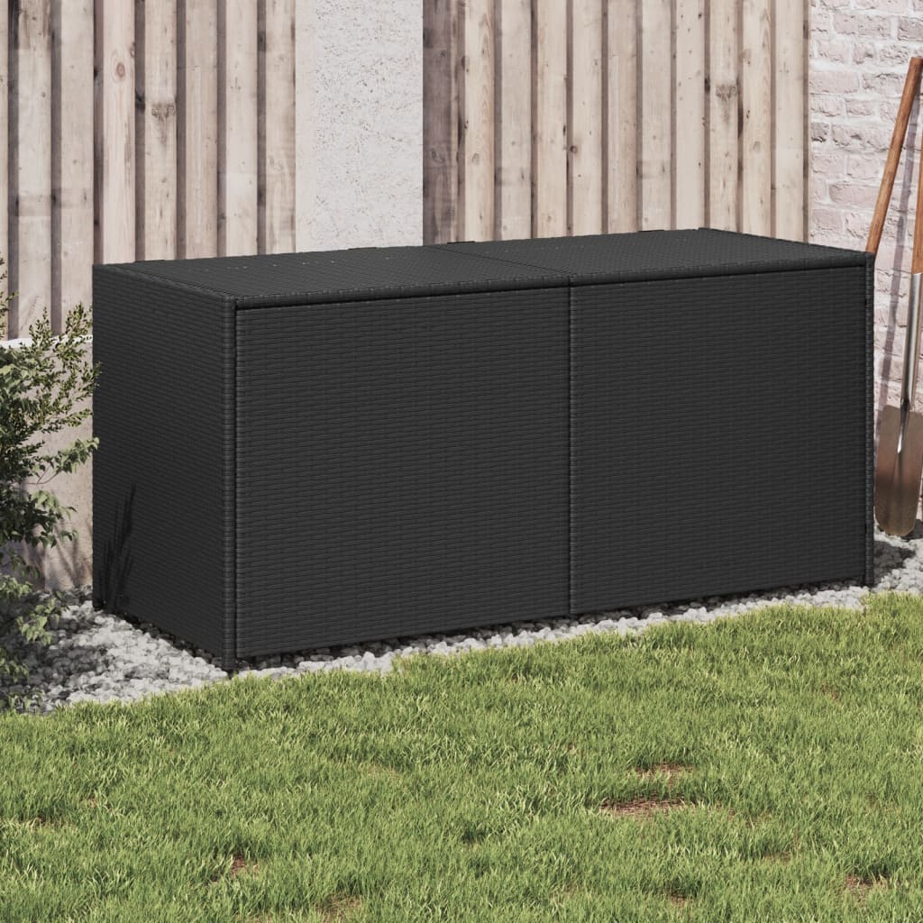 Outdoor Patio Poly Rattan 238L Garden Storage Box Cushion Boxes Cabinet Unit