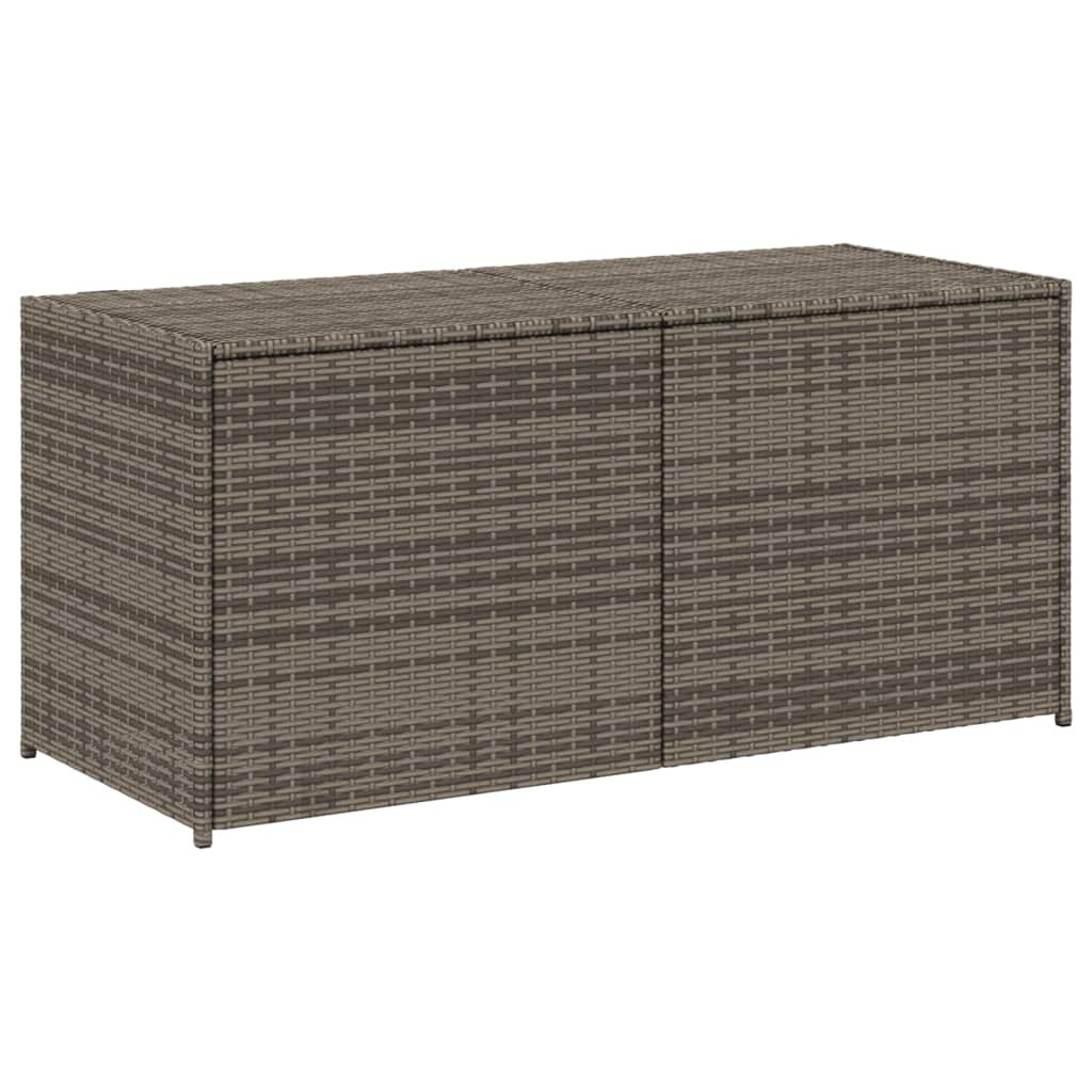 Outdoor Patio Poly Rattan 238L Garden Storage Box Cushion Boxes Cabinet Unit