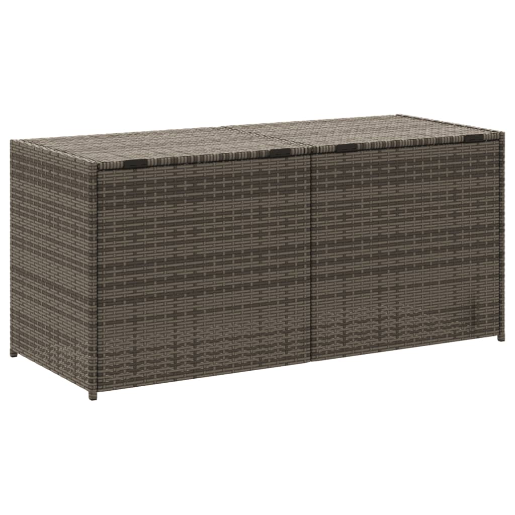 Outdoor Patio Poly Rattan 238L Garden Storage Box Cushion Boxes Cabinet Unit