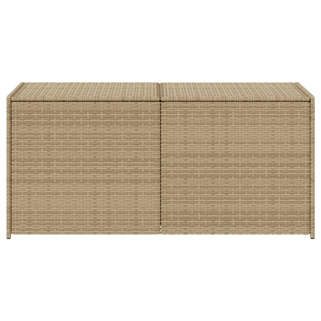 Outdoor Patio Poly Rattan 238L Garden Storage Box Cushion Boxes Cabinet Unit