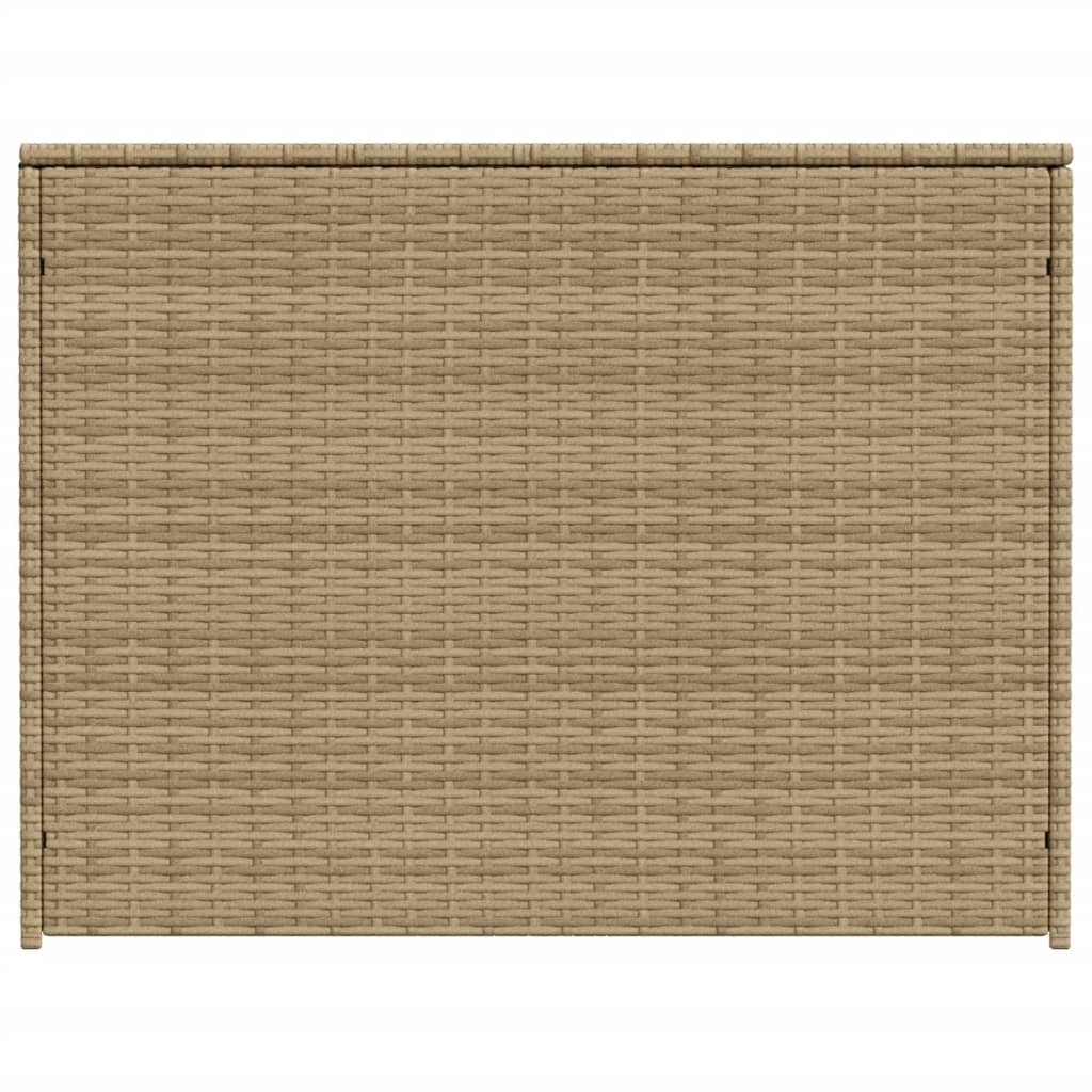 Outdoor Patio Poly Rattan Large Garden Storage Box Cushion Boxes Cabinet Unit