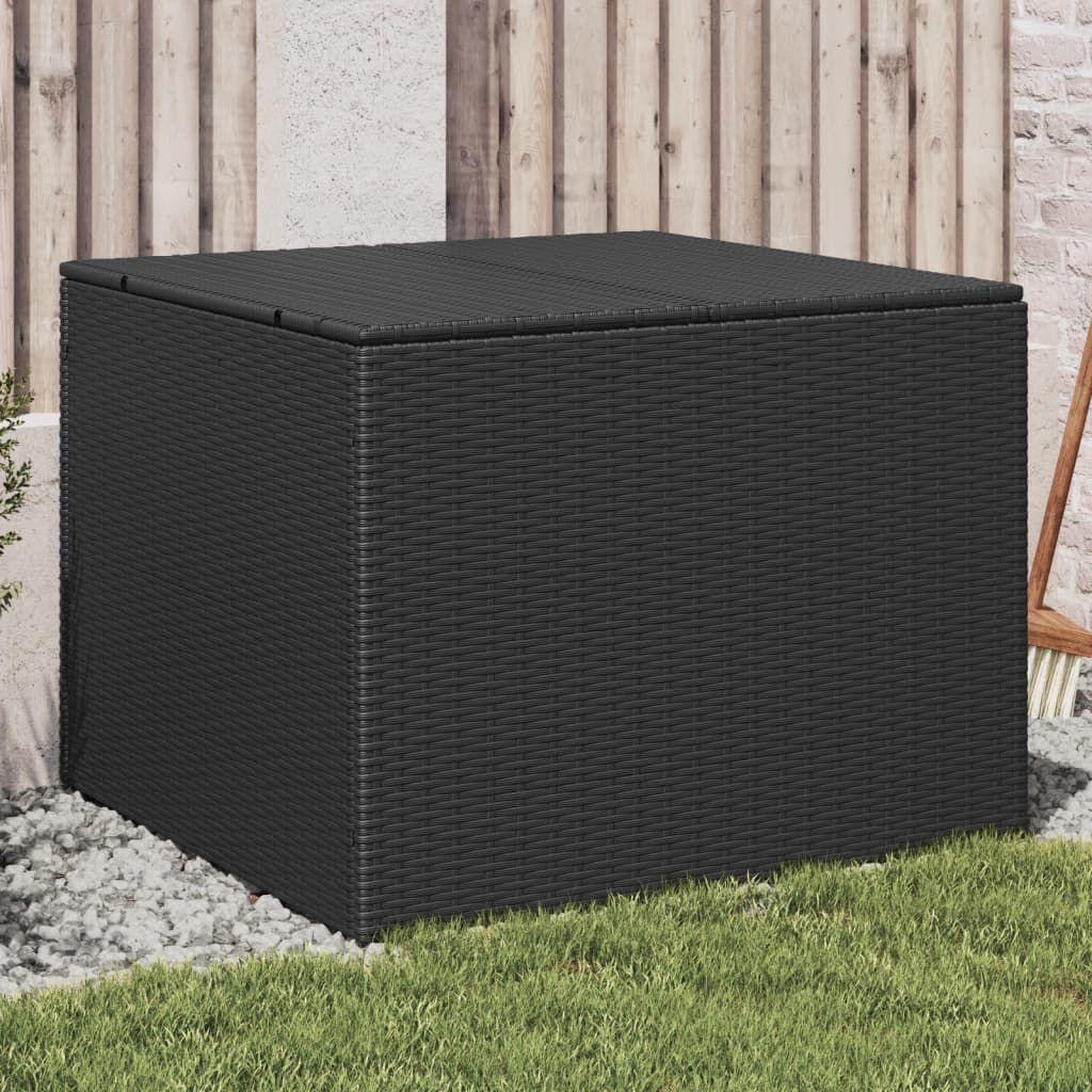 Outdoor Patio Poly Rattan Garden Storage Box Cushion Boxes Cabinet Unit Trunk