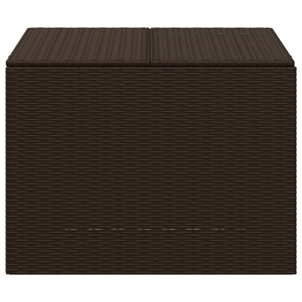 Outdoor Patio Poly Rattan Garden Storage Box Cushion Boxes Cabinet Unit Trunk