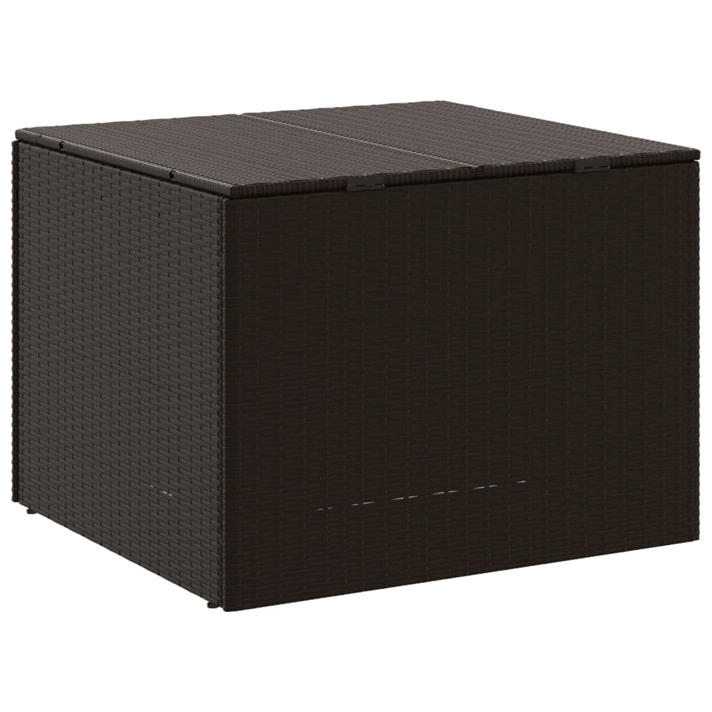 Outdoor Patio Poly Rattan Garden Storage Box Cushion Boxes Cabinet Unit Trunk