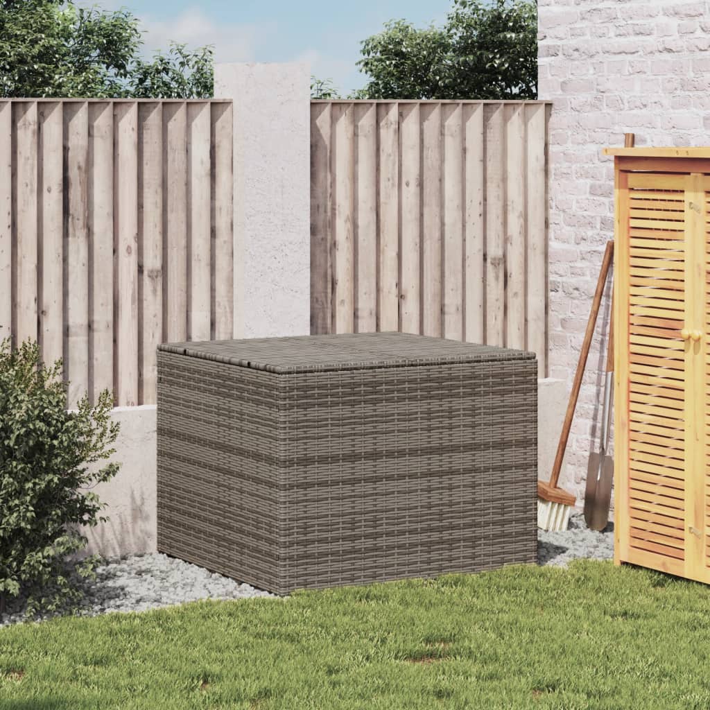 Outdoor Patio Poly Rattan Garden Storage Box Cushion Boxes Cabinet Unit Trunk
