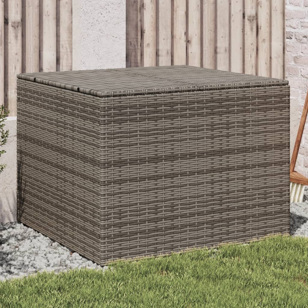 Outdoor Patio Poly Rattan Garden Storage Box Cushion Boxes Cabinet Unit Trunk