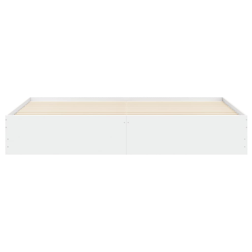 Modern Wooden Queen Size 160cm Bed Frame Base With Storage Drawers