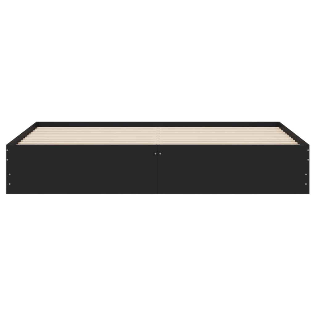 Modern Wooden Queen Size 160cm Bed Frame Base With Storage Drawers